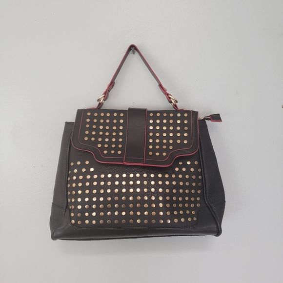 Revolution Black and Gold Studded Bag - Picture 13 of 15